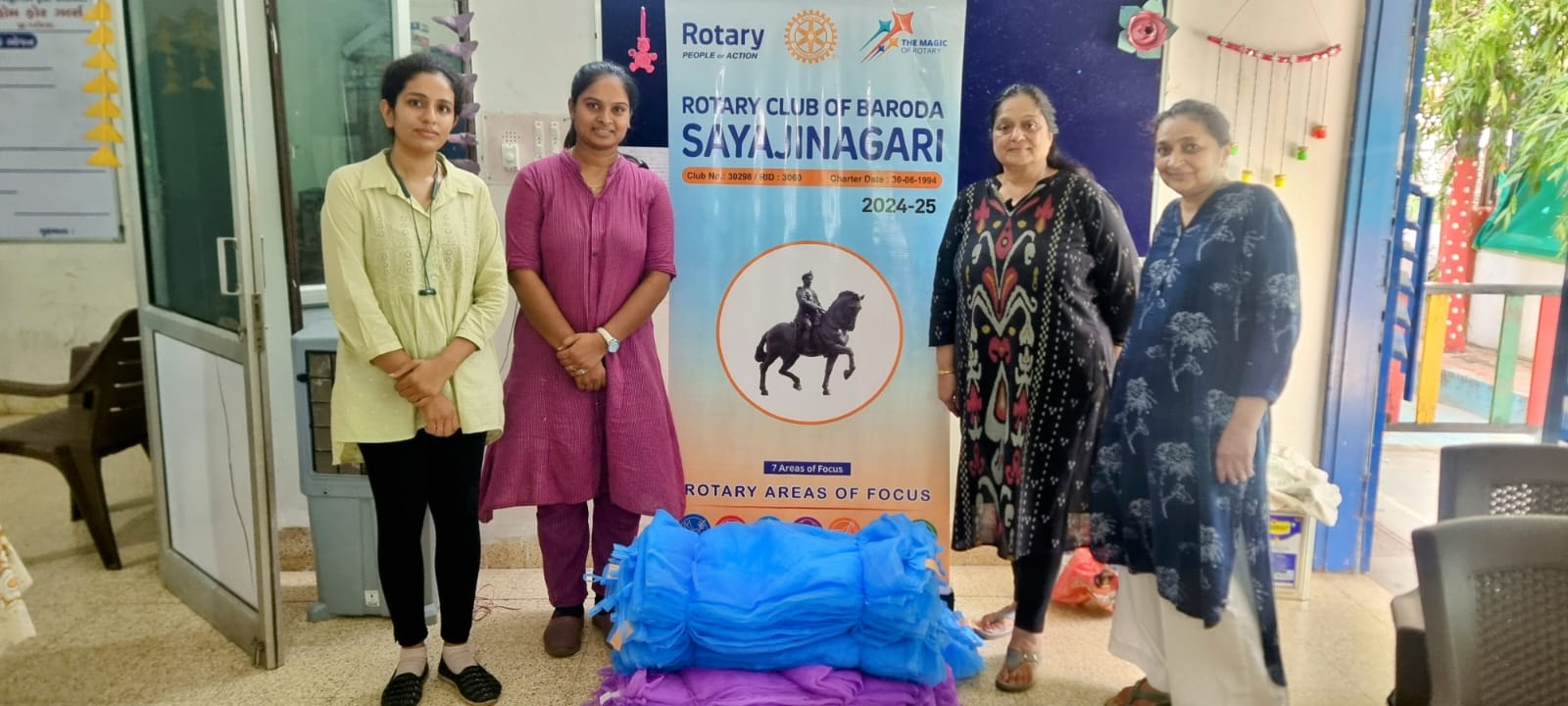 Mosquito Nets to Orphaned Girls