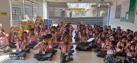 Entrance Test Books Distribution